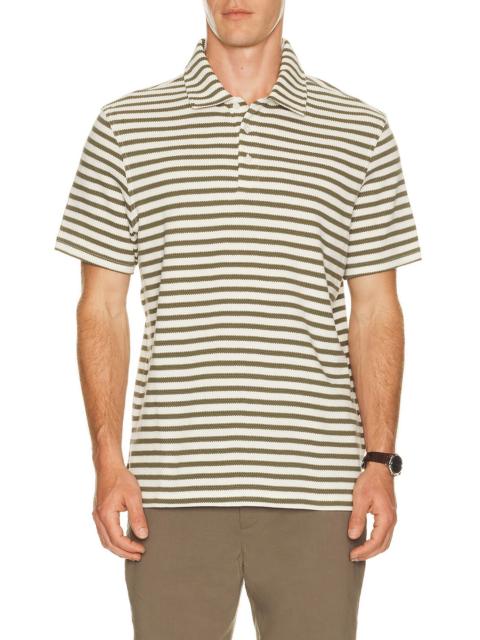 Barbour Farlam Striped Tailored Polo