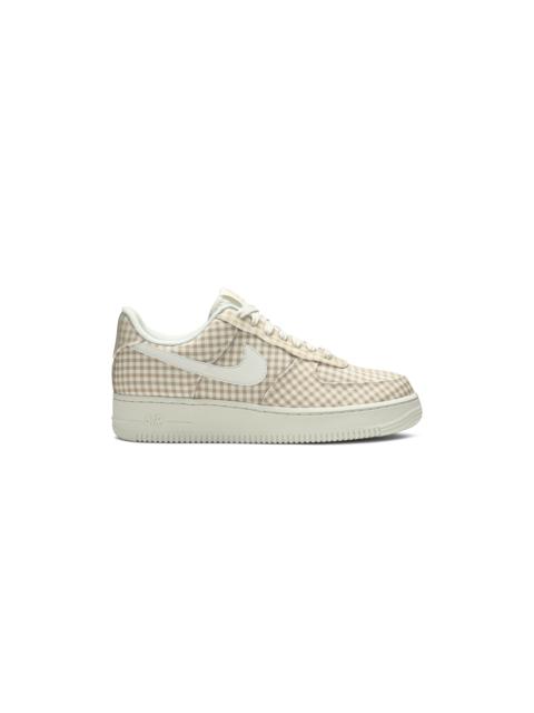 Air force 1 gingham best sale pack beige