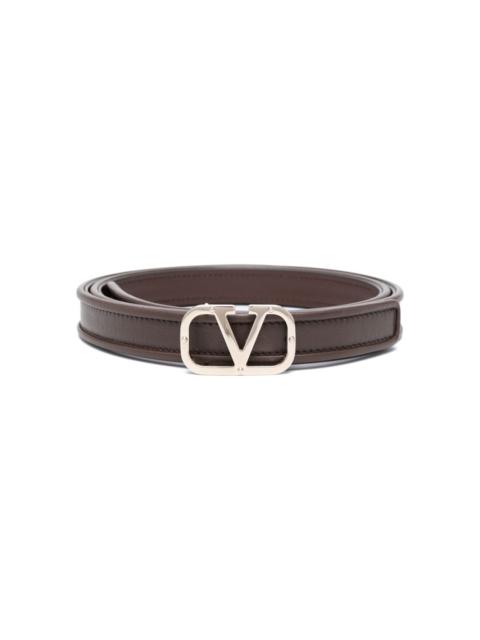 VLogo Signature leather belt