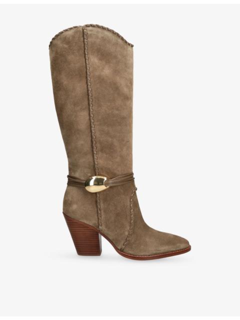 dolce vita Jody Suede Heeled Boots