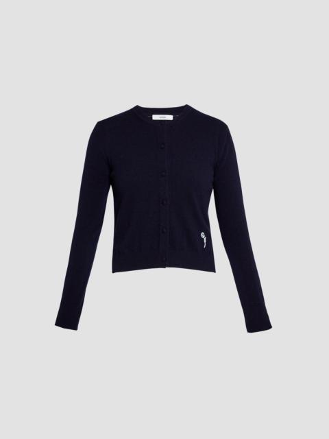 Erdem CASHMERE CREW NECK CARDIGAN