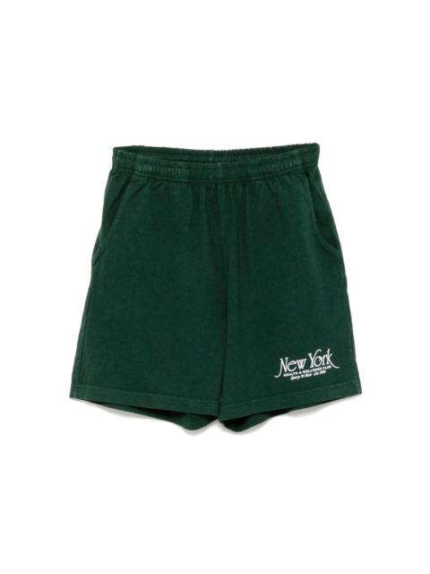 Sporty & Rich NY 94 gym shorts