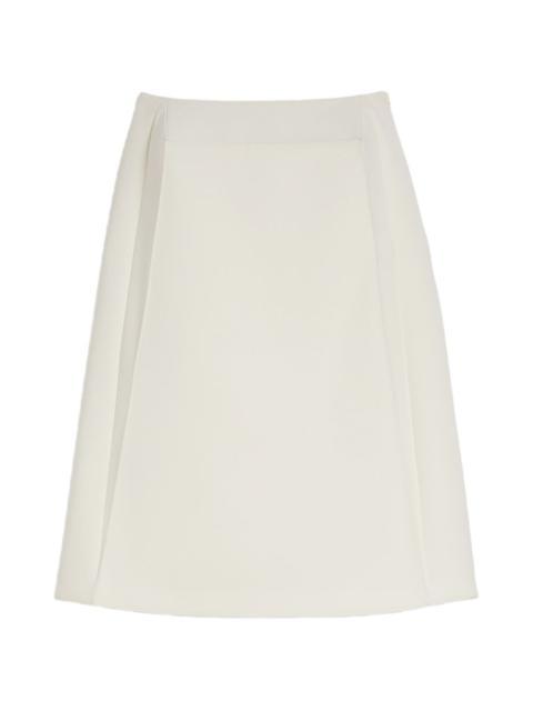 Jil Sander crêpe midi skirt