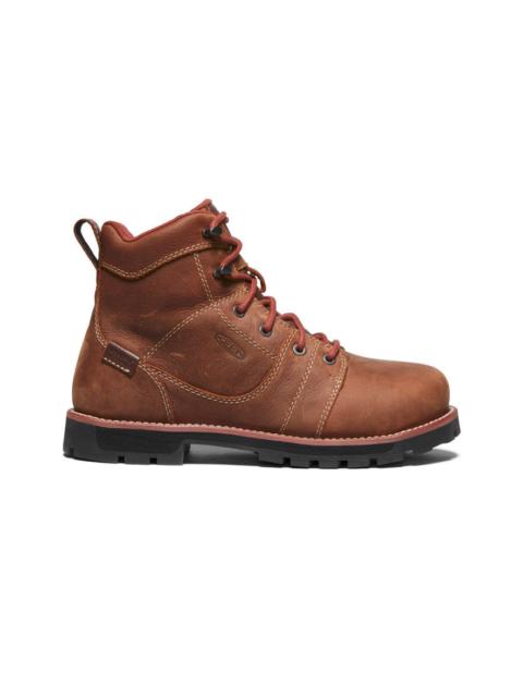KEEN Women's Seattle 6" Waterproof Boot (Aluminum Toe)