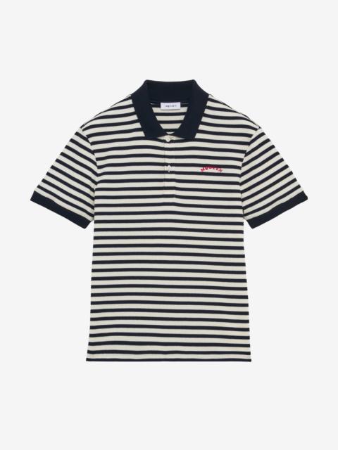 Striped Polo Shirt
