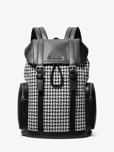 MICHAEL KORS Cooper Houndstooth City Backpack