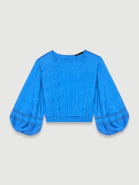 maje Satin top