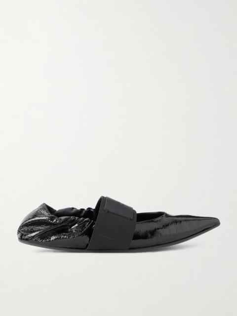 Givenchy Crush Leather Ballet Flats