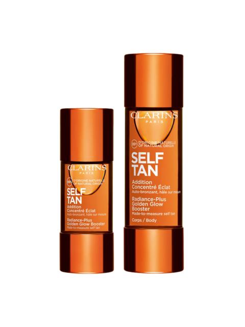 CLARINS Self-Tanning Duo for Face & Body | Easy-To Apply Self Tanning Drops | For An Even, Long Lasting Tan
