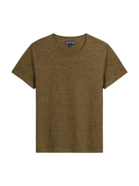 Vilebrequin Unisex Linen Jersey T-Shirt Solid