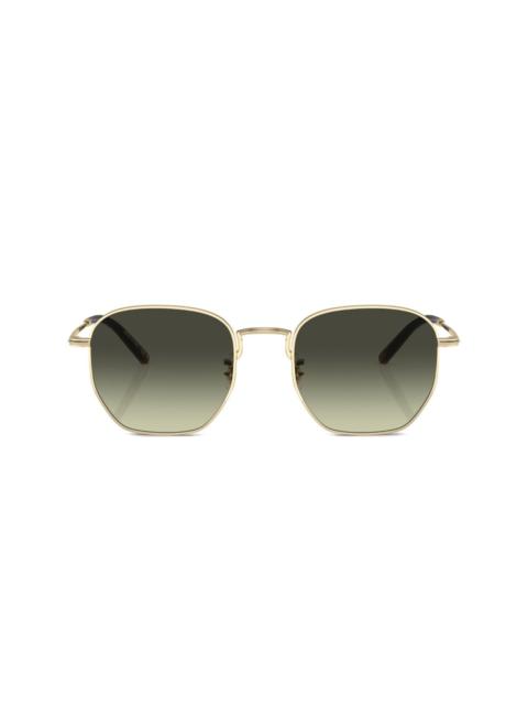 Oliver Peoples Kierney geometric-frame sunglasses