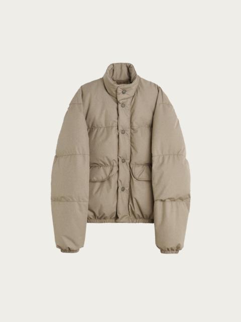 Our Legacy Inhale Puffa - Doubleganger Beige Mel Nylon