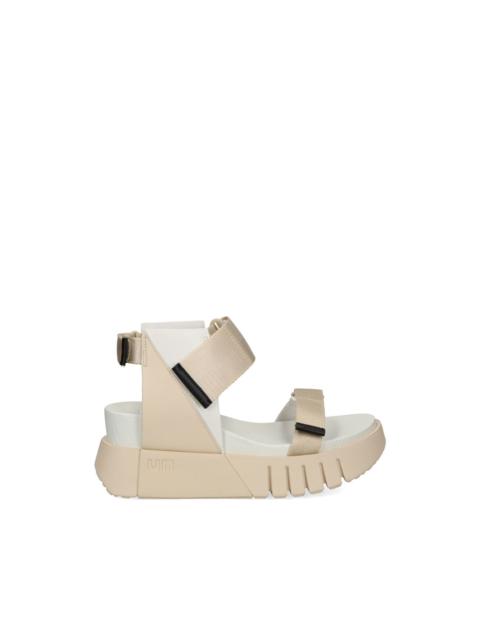 UNITED NUDE Delta Run touch-strap platform sandals