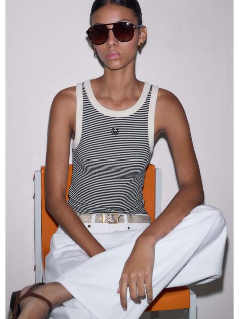 ME+EM Swan Slim Tank Top