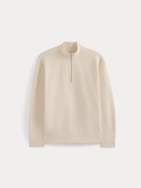 EVERLANE LIGHTWEIGHT TERRY ZIP PULLOVER