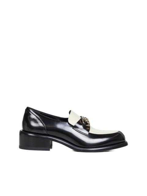 GUCCI 35mm Horsebit almond-toe loafers