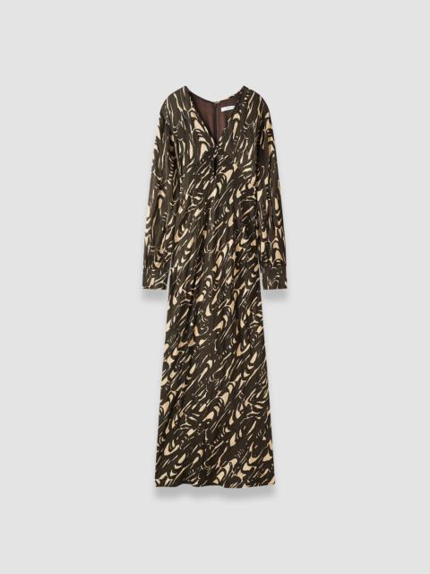 JOSEPH Adore Printed Crinkle Dress