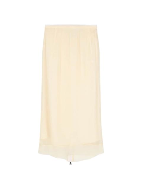 N°21 organza pencil skirt