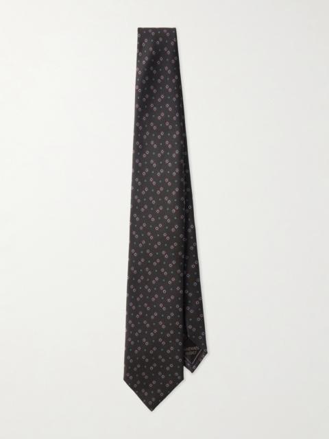 Brioni 8cm Silk-Jacquard Tie