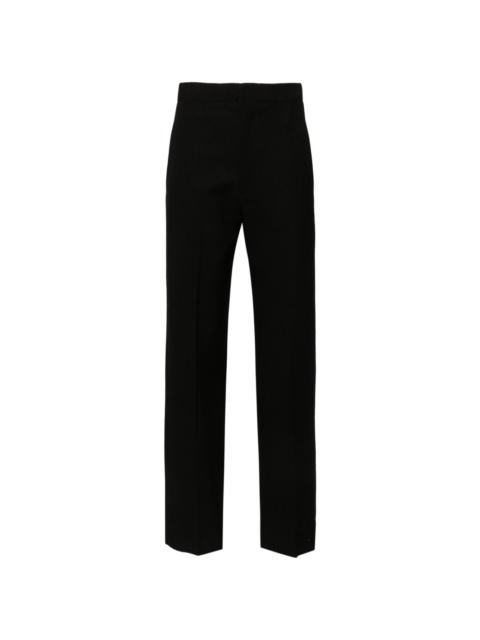 Victoria Beckham Grain De Poudre tapered trousers