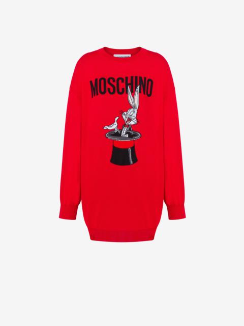 Moschino CHINESE NEW YEAR WOOL DRESS