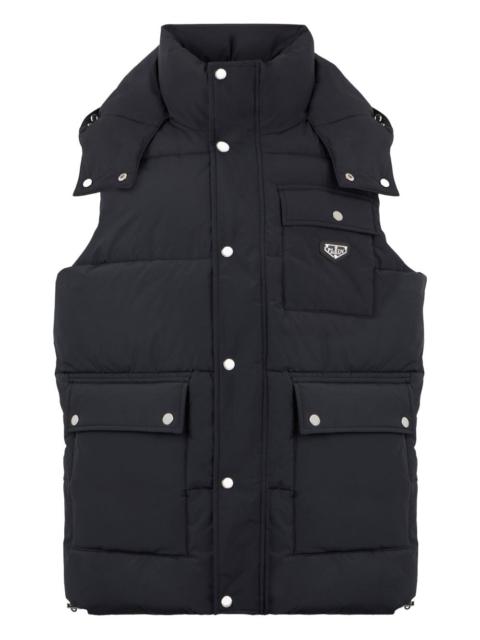 PHILIPP PLEIN hooded-puffer gilet