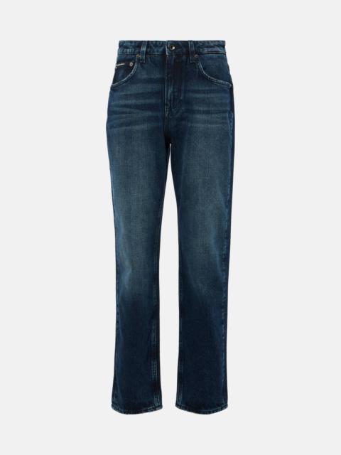 Dolce & Gabbana High-rise straight jeans