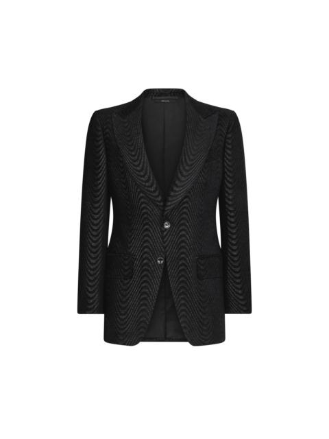 TOM FORD WAVE JACQUARD ATTICUS COCKTAIL JACKET