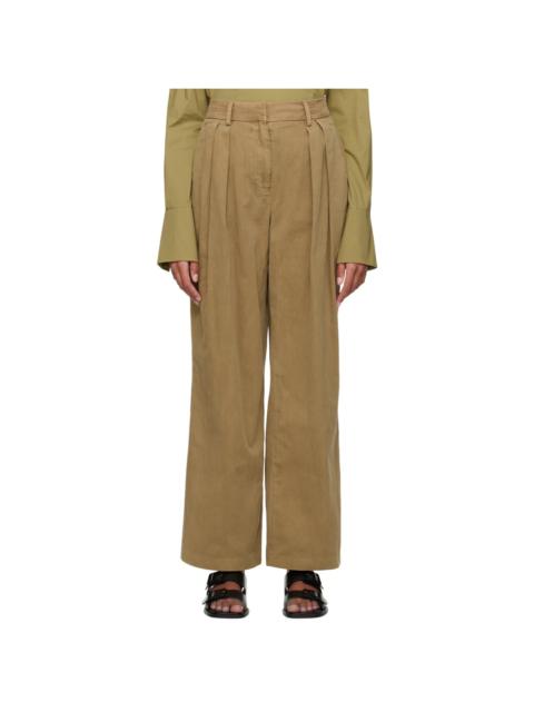 Khaki Luisa Trousers