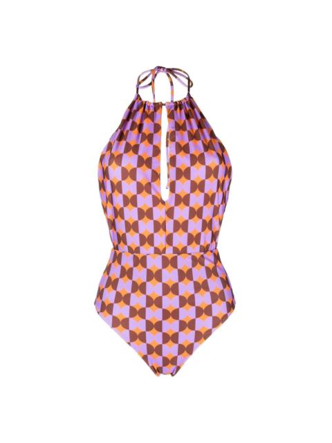 La DoubleJ Esther neck tie swimsuit