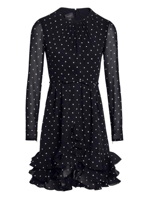 GIAMBATTISTA VALLI polka-dot ruffled dress