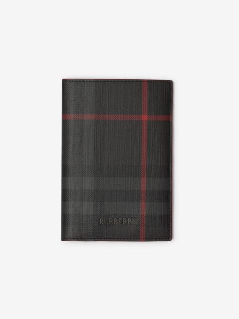 Burberry City Check Passport Holder
