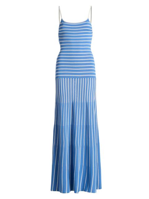 dion lee chain pleat halter dress DION LEE Chain Pleat Halter Mini Dress Fuchsia And Vermilion for Women