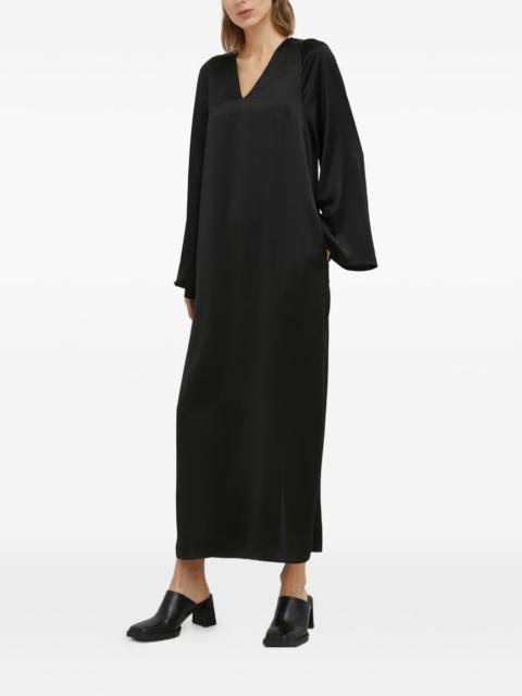 BY MALENE BIRGER V-neck long-sleeve maxi dress