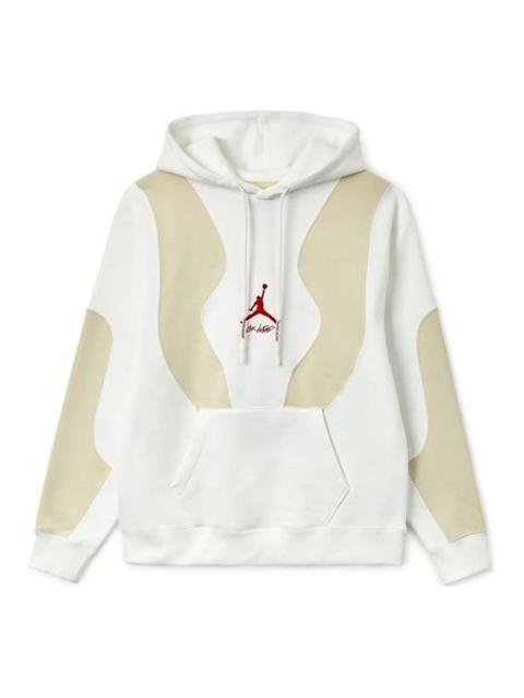 Jordan Air Jordan x Off-White Hoodie 'Sail White/University Red' CV0539-134