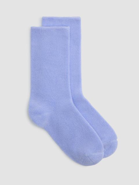EILEEN FISHER Loopy Cotton Terry Crew Sock