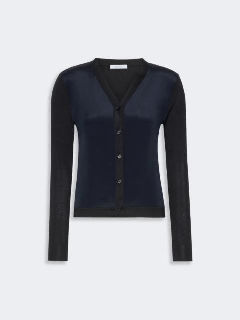 Max Mara NINFEE Cashmere and silk cardigan - ULTRAMARINE