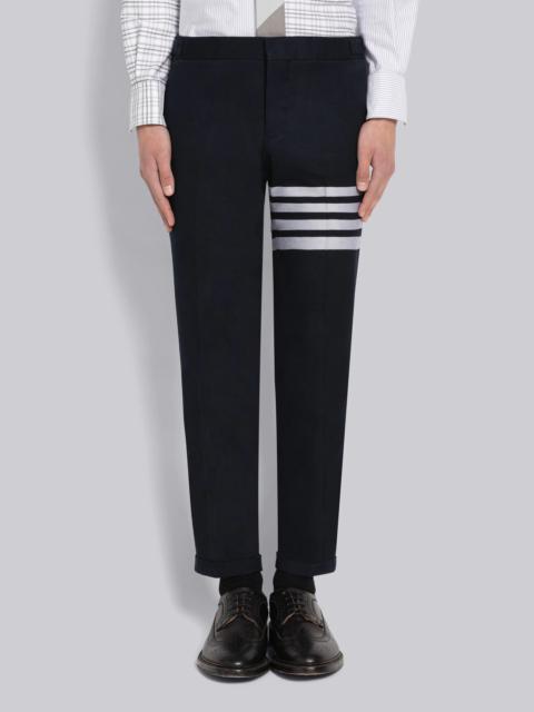 Thom Browne Cotton 4-Bar Low Rise Skinny Trouser