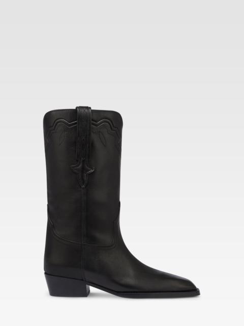 PARIS TEXAS Shiny leather boot