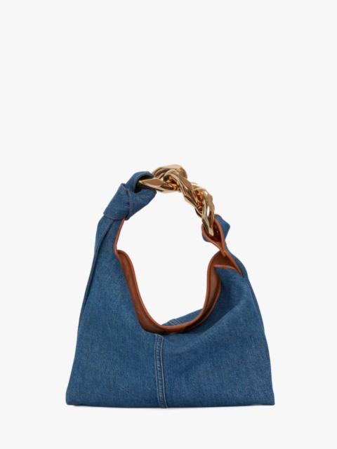 JW Anderson SMALL CHAIN HOBO - LEATHER SHOULDER BAG