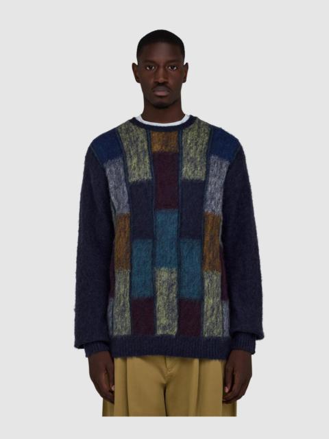 BEAMS PLUS Crew colour block sweater