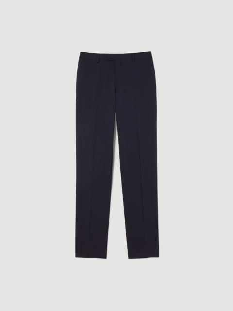 Sandro CLASSIC WOOL SUIT PANTS