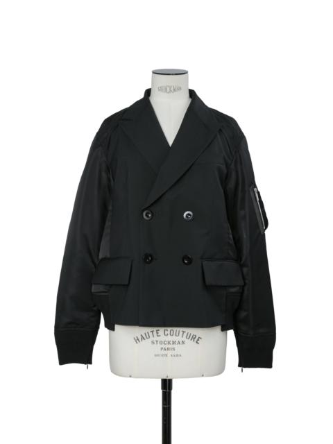 sacai Suiting x Nylon Twill Jacket