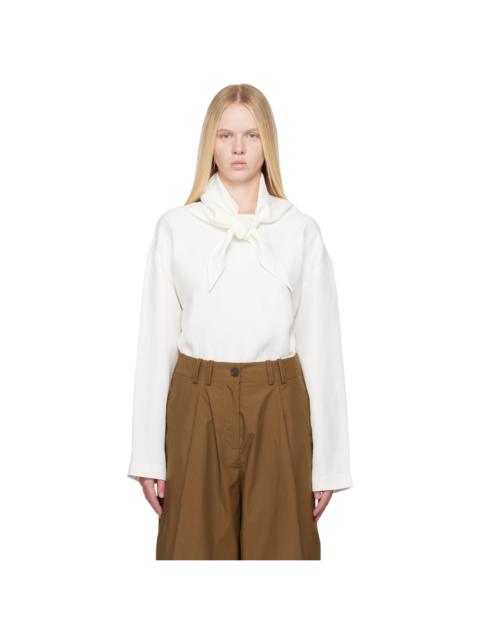 Studio Nicholson Off-White Bute Linen Blouse