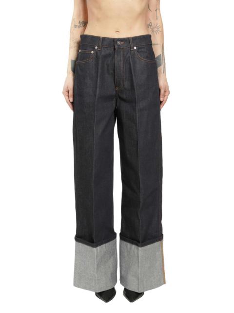 Givenchy Raw Turn-up Jeans