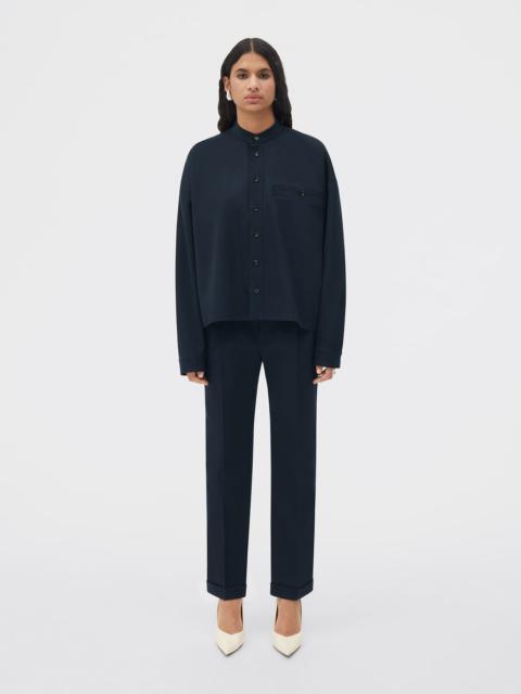 Bottega Veneta stretch grain de poudre shirt