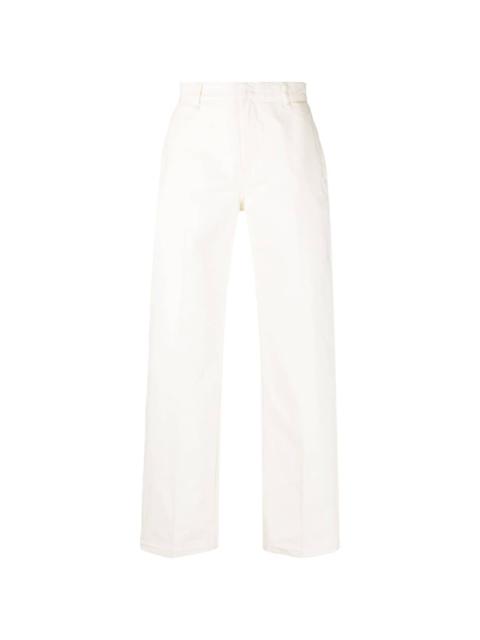 Étude straight-leg cotton trousers
