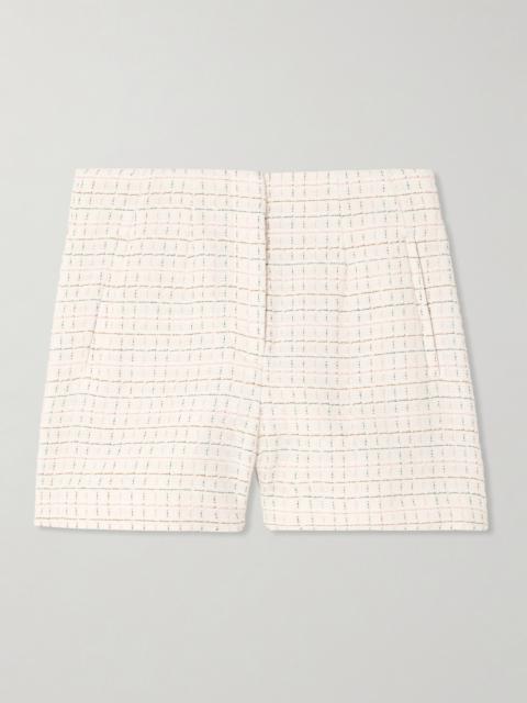 VERONICA BEARD Jazmin Cotton-tweed Shorts