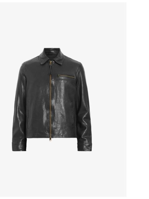 ALLSAINTS Miller regular-fit leather jacket