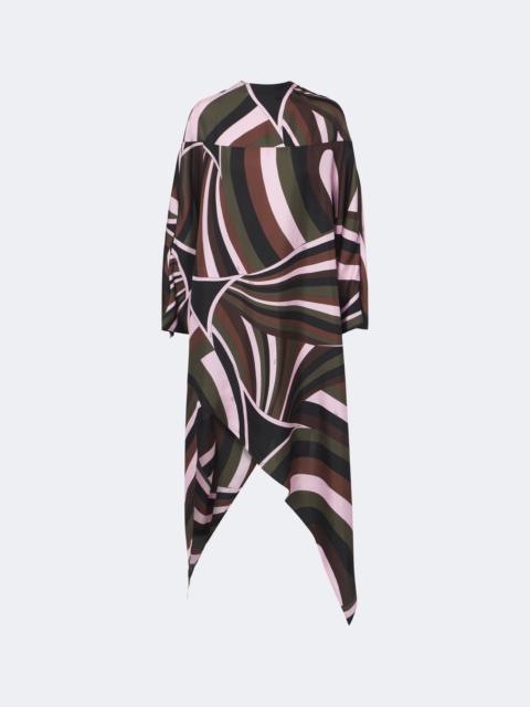 PUCCI Iride crêpe de chine silk kaftan